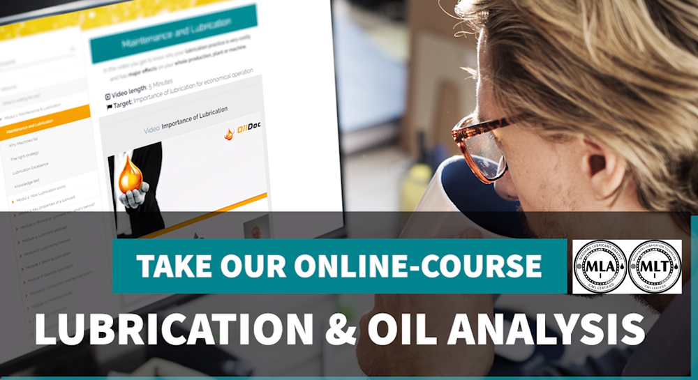 New online course: Lubrication & Oil Analyses